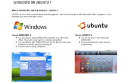 Страница «Windows или Ubuntu?» на сайте Dell