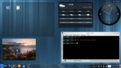 KDE в качестве рабочего стола Porteus