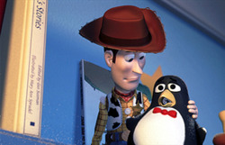 Woody и Wheezy из Toy Story
