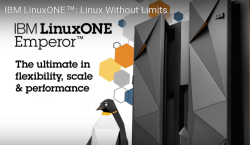 Фрагмент видео про мейнфреймы IBM LinuxONE