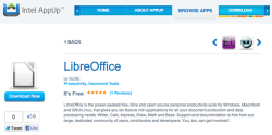 LibreOffice в Intel AppUp Center