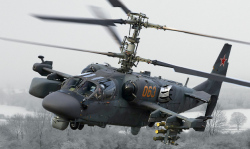Вертолет Ка-52 Аллигатор, созданный в АО «Вертолеты России»