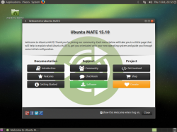 Приветствие в Ubuntu MATE 15.10