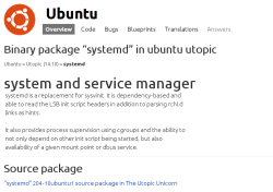 systemd на Ubuntu Launchpad