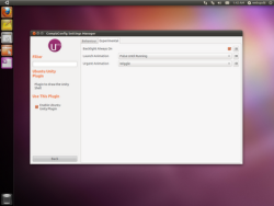 Настройки в Unity (Ubuntu Linux 11.04 Alpha 2)