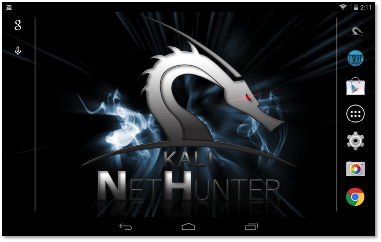 kali linux nethunter bootlocked phone