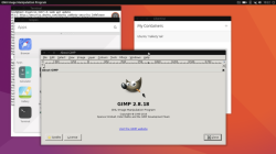 Предварительный сеанс Unity 8 в Ubuntu 16.10