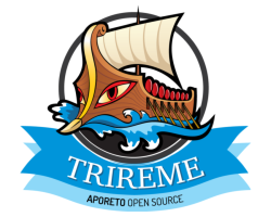 Логотип Aporeto Trireme