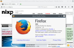 nixp.ru в Firefox 40