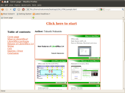 Улучшенный HTML-экспорт презентаций в LibreOffice 3.4