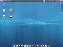 Рабочий стол Calculate Linux Desktop KDE 12.0