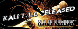 Логотип Kali Linux в иллюстрации к выходу версии 1.1.0