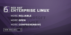 Баннер Red Hat Enterprise Linux 6