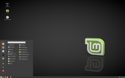 Рабочий стол Cinnamon 3.6 в Linux Mint 18.3