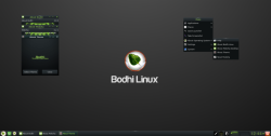 Рабочий стол Bodhi Linux 4.0.0 Рабочий стол Bodhi Linux 4.0.0