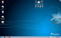 Скриншот Mandriva Linux 2010