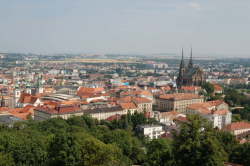 Вид на Брно, Чехия