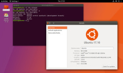 Рабочий стол GNOME в Ubuntu 17.10