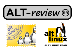 Логотипы ALT-review и сообществ ALT Linux