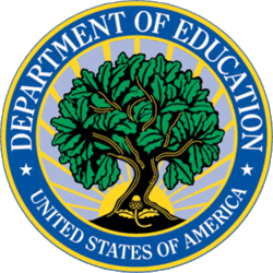 Официальная печать Министерства образования США