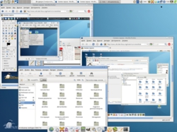 Скриншот Calculate Linux Desktop GNOME