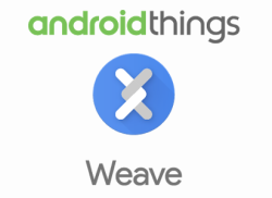 Логотипы Android Things и Weaver