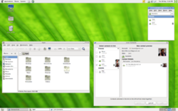 Рабочий стол GNOME 2.32 Рабочий стол GNOME 2.32