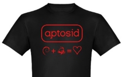 Фрагмент футболки для пользователей aptosid