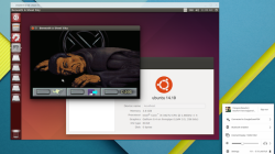 Ubuntu в оконном режиме, запущенная в ChromeOS