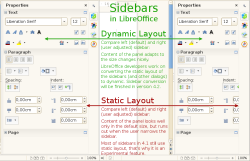 Пояснения к новому Sidebar в LibreOffice 4.1