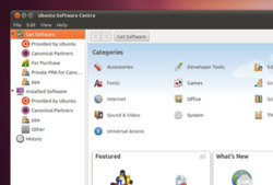 Ubuntu Software Center в релизе 10.10