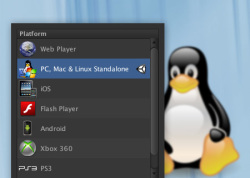 Unity 4 Linux standalone desktop