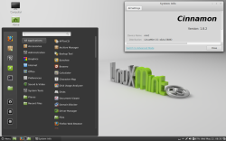 Cinnamon 1.8 в Linux Mint 15