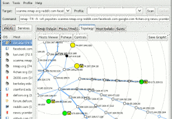 Интерфейс Zenmap в Nmap 6