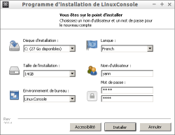LinuxConsole 2.3 можно установить прямо из Windows