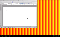 Скриншот раннего прототипа LibreOffice для Android
