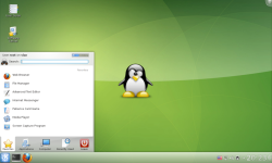 Рабочий стол KDE 4 в Slax 7.0