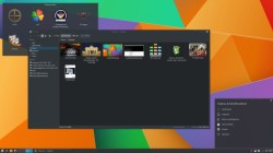 Рабочий стол KDE Plasma 5.4 в openSUSE Tumbleweed