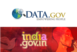 Логотипы data.gov и india.gov.in