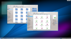Файловый менеджер Dolphin в KDE 4.12