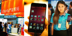 Смартфон на базе Ubuntu Phone на выставке Mobile Asia Expo