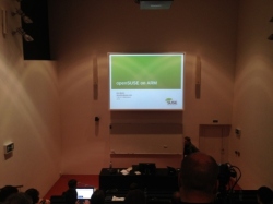 Доклад про openSUSE ARM на недавней конференции в Праге