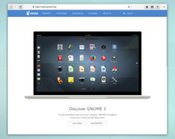 Интерфейс веб-браузера GNOME Web 3.24
