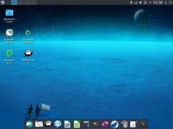 Рабочий стол KDE 5 Calculate Linux Desktop 15.17