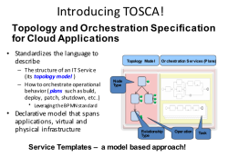 Слайд из презентации TOSCA