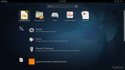 Поиск в Fedora 25 с GNOME 3.22 Поиск в Fedora 25 с GNOME 3.22