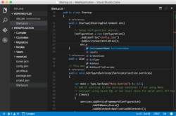 Интерфейс редактора Visual Studio Code