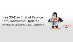 Реклама Oracle Ksplice для пользователей RHEL