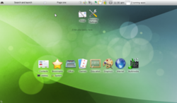 Launcher приложений в openSUSE 10.3 для нетбуков