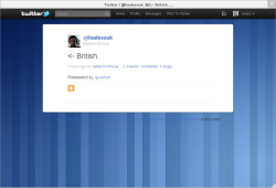 Twitter в виде приложения в GNOME